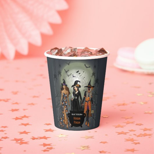 ウィッ不気味チハローウィンパーティ 紙コップ (インサイチュ)