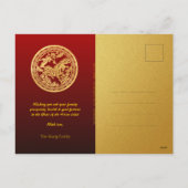 ウィッ中国のズVPC2で新年の馬2026 シーズンポストカード (裏面)