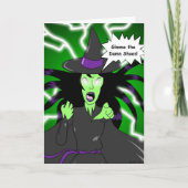 ウィッ怒チ：誕生日 カード (正面)