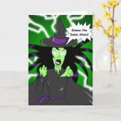 ウィッ怒チ：誕生日 カード (黄色い花)