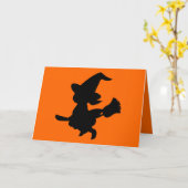 ウィッ最高のチハロウィーン カード (黄色い花)