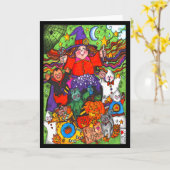 ウィッ最高のチ・カード カード (黄色い花)