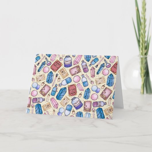 ウィッ疑問に思チ・あいさつ空白のきカード サンキューカード (正面)