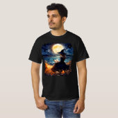 ウィッ読チの本 – Wicca Halloween 1 Tシャツ (正面フル)