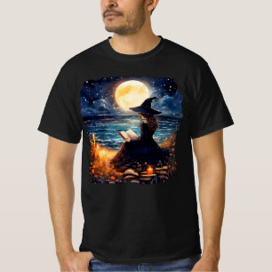 ウィッ読チの本 – Wicca Halloween 1 Tシャツ