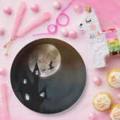 ウィッ飛んでいるチハッピーハローウィン紙プレート ペーパープレート (パーティー)