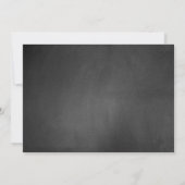 ウィッ飛んでいるチハローウィンパーティ招待状 招待状 (裏面)