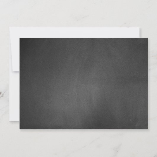 ウィッ飛んでいるチハローウィンパーティ招待状 招待状 (裏面)