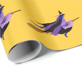 ウィッ飛んでいるチラッピング紙 ラッピングペーパー (ロールコーナー)