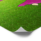 ウィッ飛んでいるチ紙ポスター ポスター (角)