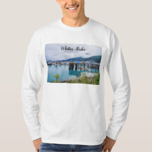 ウィティエアラスカハーバーメンズ長袖シャツ Tシャツ