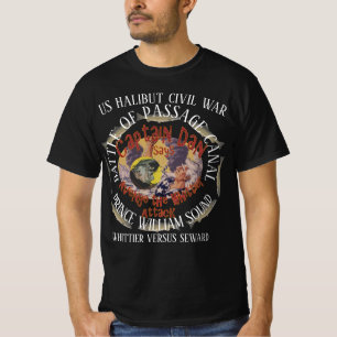ウィティエ・アラスカ・ハリバン戦争対セワード1955-57 Tシャツ