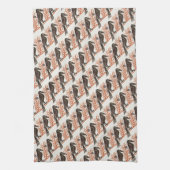 ウィティクロウアールヌーボーキッチンタオル キッチンタオル (縦)