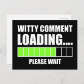 ウィティコメントの読み込み中…お待ちください ポストカード (正面/裏面)