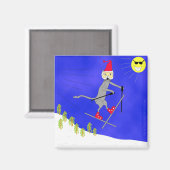 ウィティスキー子猫ゲッツビッグエア マグネット (正面/裏面)