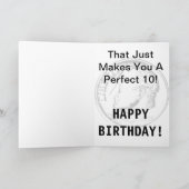 ウィティ55番目の誕生日カード カード (内部)