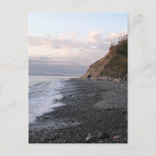 ウィドビーアイランドサンセット ポストカード (正面)