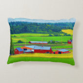 ウィドビーアイランドレッドバーンアクセントピロー アクセントクッション (裏面)