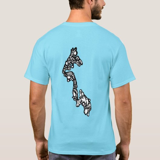 ウィドビー島 Tシャツ (裏面)