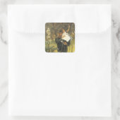 ウィドワーバイティスソヴィンテージビクトリアンポートレートアート スクエアシール (バッグ)