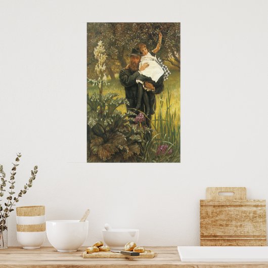 ウィドワーバイティスソヴィンテージビクトリアンポートレートアート ポスター (キッチン)