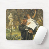 ウィドワーバイティスソヴィンテージビクトリアンポートレートアート マウスパッド (マウス)
