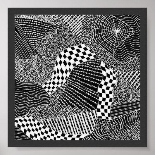 ウィドーズくもの巣ブラック ポスター (正面)