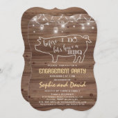 ウィドーズ・オールドバーン婚約パーティ 招待状 (正面/裏面)