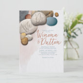 ウィドー結婚式招待状 招待状 (スタンド正面)