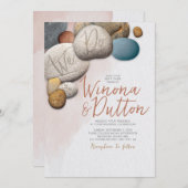 ウィドー結婚式招待状 招待状 (正面/裏面)