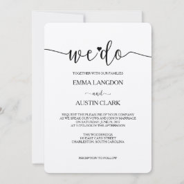 ウィド結婚式招待状クラフト 招待状