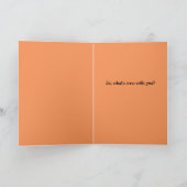 ウィナーおもしろいスニッフィングゴールデンレティエバーカード カード (内部)