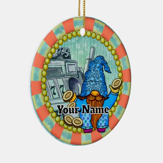 ウィナースロットカスタム格言オーナメント セラミックオーナメント (右)