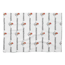 「ウィナーディナー」グリルタオルオリンピアのエプロン