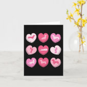 ウィナードグダシュントハートキャンディバレンタインデー カード (黄色い花)