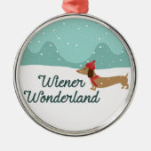 ウィナーワンダーランドドキシクリスマスツリーオーナメント メタルオーナメント (正面)