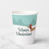 ウィナーワンダーランドドキシクリスマスパーティー紙カップ 紙コップ (裏面)