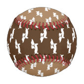 ウィナー犬ファンのためのダシュント野球 野球ボール (裏面)