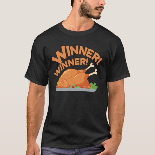 ウィナー ウィナー チキンズ ディナー 2 Tシャツ (正面)
