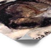 ウィニフレッド・オーステンによるオオカミ、ヴィンテージの野生動物 ポスター (角)