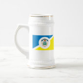 ウィニペグの旗 ビールジョッキ (左)