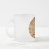 ウィニペグの砂場によって曇らされるマグ フロストグラスマグカップ (左)