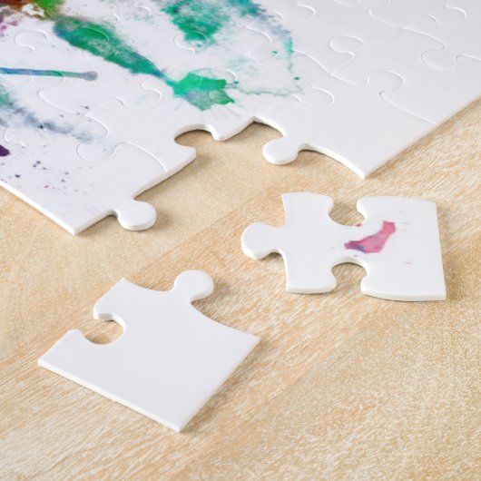 ウィニペグカナダのスカイライン ジグソーパズル (側面)