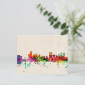 ウィニペグカナダスカイラインシティスケープ ポストカード (スタンド正面)