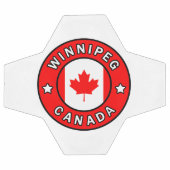 ウィニペグカナダ サッカーボール (フラット)