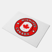 ウィニペグカナダ ドアマット (アングル)