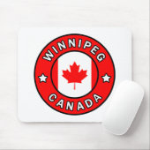 ウィニペグカナダ マウスパッド (マウス)