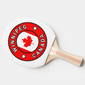 ウィニペグカナダ 卓球ラケット (横)