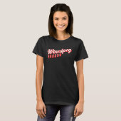 ウィニペグカナダ Tシャツ (正面フル)