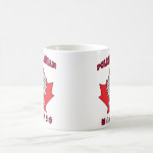 ウィニペグポーランドカナダリーフ コーヒーマグカップ (中央)